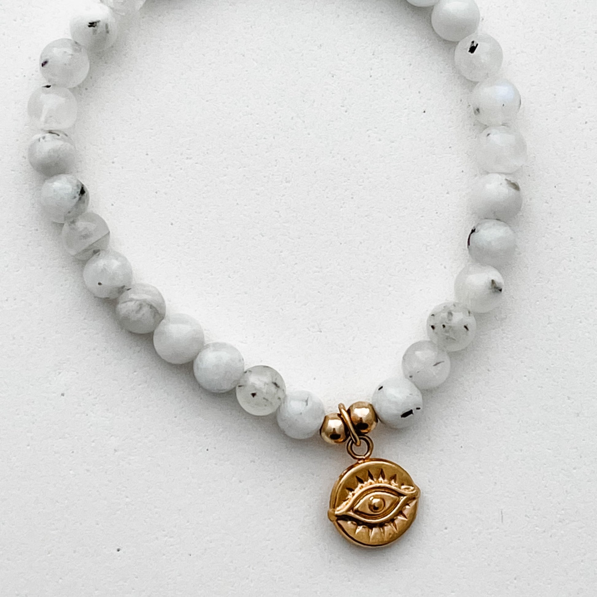 Moonstone Evil Eye bracelets